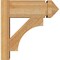 Ekena Millwork Westlake Arts & Crafts Rough Sawn Outlooker, Western Red Cedar, 6"W x 14"D x 14"H OUT06X14X14WTL03RWR - alternate 4